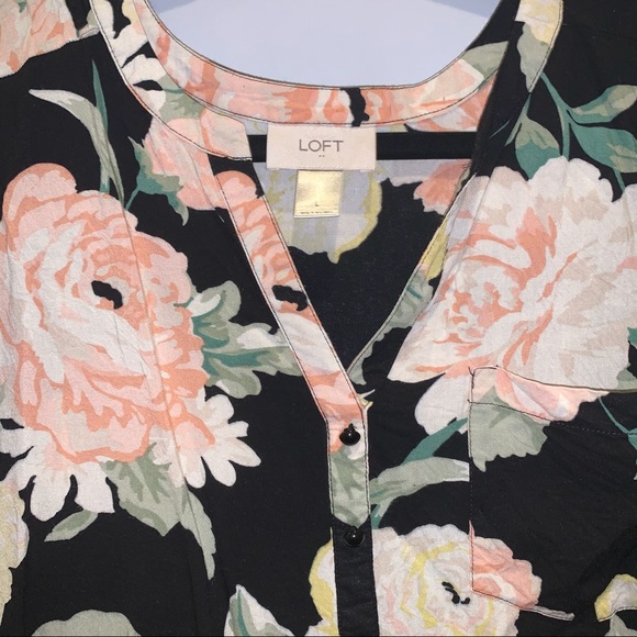 Loft woman’s blouse, EUC, size L - Picture 2 of 11